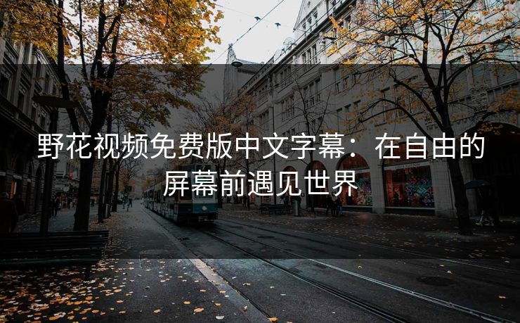 野花视频免费版中文字幕：在自由的屏幕前遇见世界